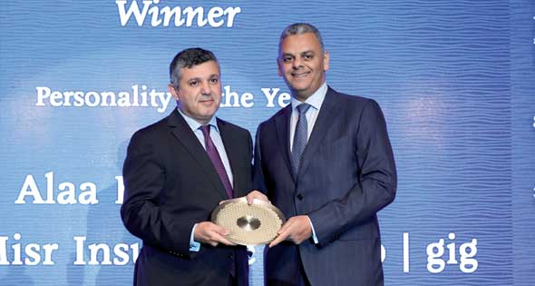 علاء الزهيري يفوز بجائزة «رجل التأمين» بالشرق الأوسط وشمال أفريقيا